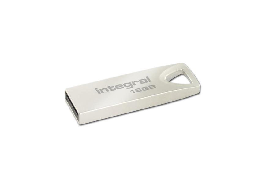 Atmintinė Integral USB 16GB ARC, slim metal