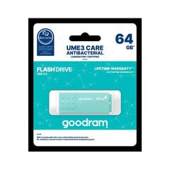 GoodRam UME3 64GB USB 3.0 kaina ir informacija | USB laikmenos | pigu.lt