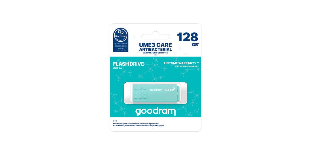 GoodRam UME3 128GB USB 3.0 kaina ir informacija | USB laikmenos | pigu.lt