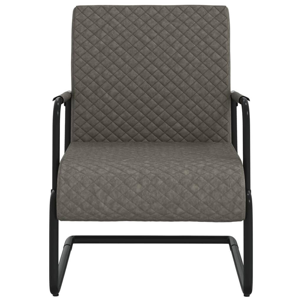 Gembinė kėdė, tamsiai pilka kaina ir informacija | Svetainės foteliai | pigu.lt