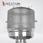 Dujinis šildytuvas Heatum Alonzo nerūdijančio plieno kaina ir informacija | Šildytuvai | pigu.lt