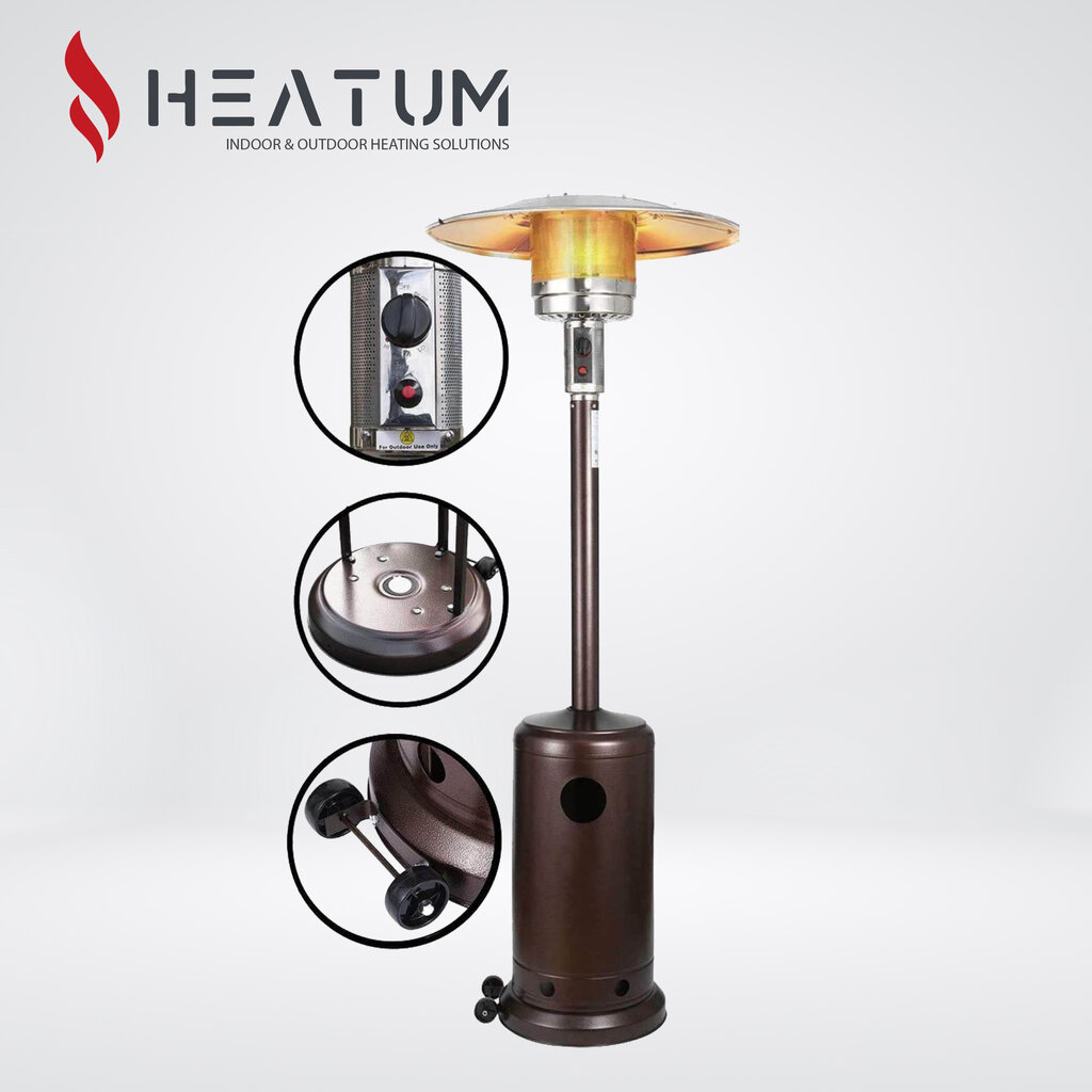 Dujinis šildytuvas Heatum Redem kaina ir informacija | Šildytuvai | pigu.lt