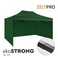 Prekybinė palapinė Zeltpro Ekostrong žalia, 3x4,5
