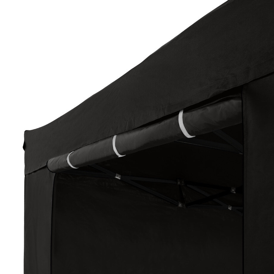 Prekybinė palapinė Zeltpro Ekostrong juoda, 3x3 kaina ir informacija | Palapinės | pigu.lt