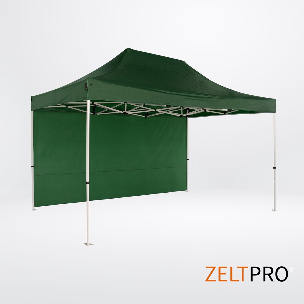 Prekybinė palapinė Zeltpro Proframe Žalia, 3x4,5 kaina ir informacija | Palapinės | pigu.lt