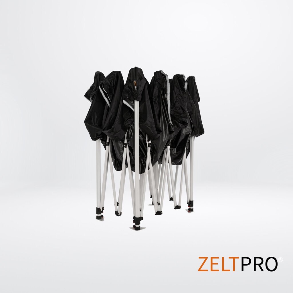 Prekybinė palapinė Zeltpro Proframe Juoda, 3x4,5 kaina ir informacija | Palapinės | pigu.lt