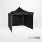 Prekybinė palapinė Zeltpro PROFRAME Juoda, 3x3 kaina ir informacija | Palapinės | pigu.lt