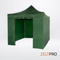 Prekybinė palapinė Zeltpro Proframe Žalia, 3x3 kaina ir informacija | Palapinės | pigu.lt