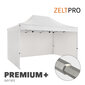 Prekybinė Palapinė Zeltpro Premium+, 3x4,5 m, Balta kaina ir informacija | Palapinės | pigu.lt