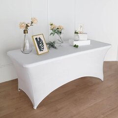 Tampri stalo staltiesė Restly Balta, 180x74x74 kaina ir informacija | Staltiesės, servetėlės | pigu.lt