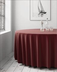 Apvali staltiesė Restly Bordo, D320 kaina ir informacija | Staltiesės, servetėlės | pigu.lt