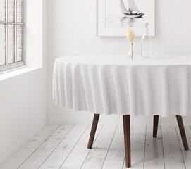 Apvali staltiesė Restly Balta, D150 kaina ir informacija | Staltiesės, servetėlės | pigu.lt