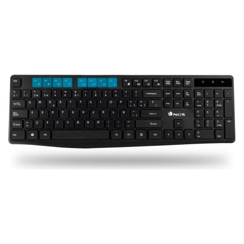 NGS klaviatūra ir pelė Allure, juoda kaina ir informacija | Klaviatūros | pigu.lt