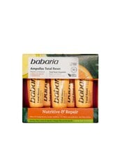 Drėkinamos ir atstatomos ampulės plaukams Babaria Nutritive & Repair, 5 x 15 ml цена и информация | Средства для укрепления волос | pigu.lt