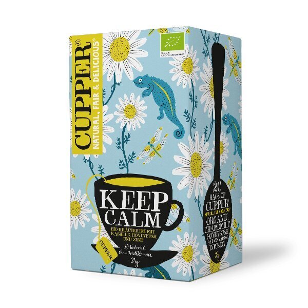 Ekologiška arbata Cupper Keep Calm 35g цена и информация | Arbata | pigu.lt