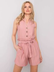 Rue Paris Розовый повседневный комплект. цена и информация | Женские костюмы | pigu.lt