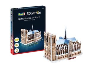 3D головоломка Revell Notre Dame de Paris, 39 дет. цена и информация | Пазлы | pigu.lt