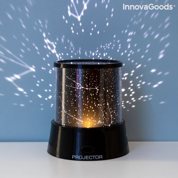 InnovaGoods LED Galaxy vaikiškas šviestuvas Galedxy Gadget Kids kaina ir informacija | Vaikiški šviestuvai | pigu.lt