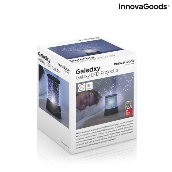 InnovaGoods LED Galaxy vaikiškas šviestuvas Galedxy Gadget Kids kaina ir informacija | Vaikiški šviestuvai | pigu.lt