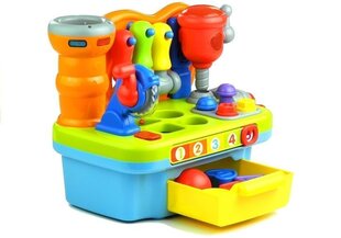 Мастерская для детей с инструментами со звуковыми эффектами цена и информация | Игрушки для малышей | pigu.lt