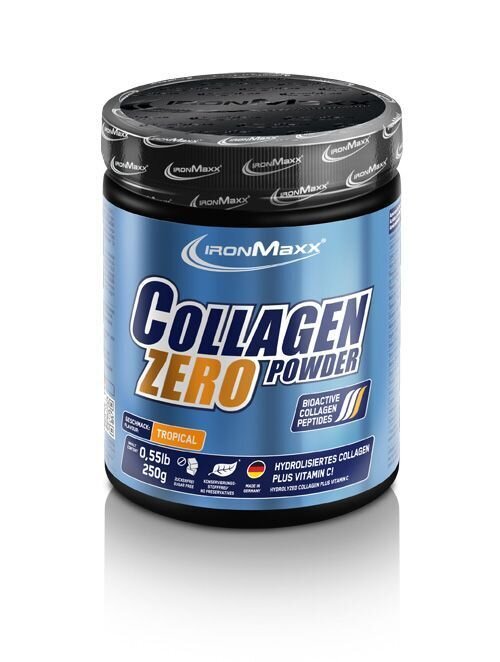 IronMaxx Collagen Zero powder, 250 g kaina ir informacija | Aminorūgštys | pigu.lt