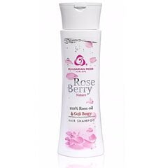 Шампунь для волос Rose Berry Nature с натуральным розовым маслом и экстрактом ягод годжи, 200 мл цена и информация | Шампуни | pigu.lt