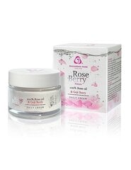 Kрем для лица Rose Berry Nature дневной с натуральным розовым маслом и экстрактом ягод годжи, 50 мл цена и информация | Кремы для лица | pigu.lt