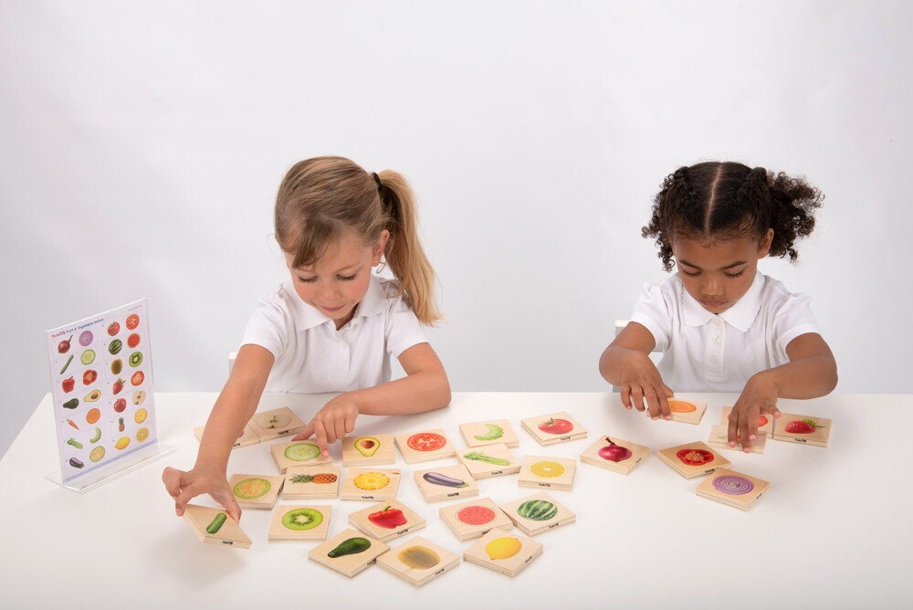 Medinis daržovių ir vaisių žaidimas Tick It kaina ir informacija | Žaislai kūdikiams | pigu.lt