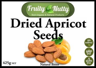 Семена горького абрикоса - 100% натуральное и пищевое качество - мешок 425 г (для косметических целей) цена и информация | Скрабы для тела | pigu.lt