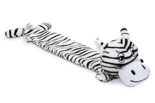 Beeztees pliušinis žaislas šunims Zebra Dux, 53 cm kaina ir informacija | Žaislai šunims | pigu.lt