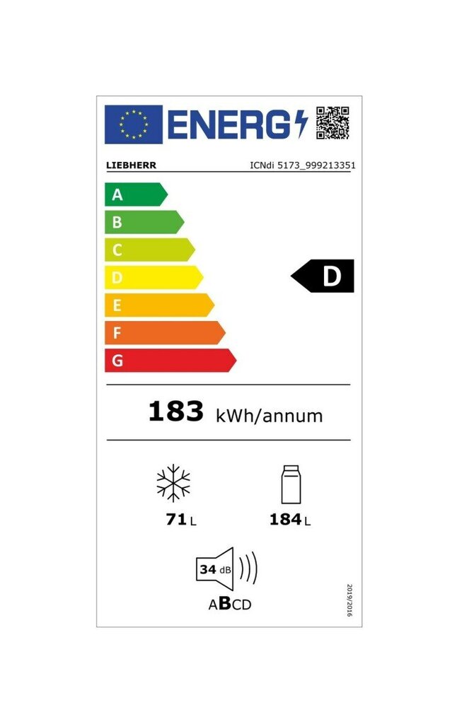 Liebherr ICNDI_5173 kaina ir informacija | Šaldytuvai | pigu.lt