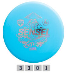 Диск для гольфа Discmania Putter Sensei 3/3/0/1  белый цена и информация | Диск-гольф | pigu.lt