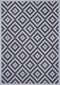 Narma dvipusis šenilinis kilimėlis Saka, silver, 70 x 140 cm kaina ir informacija | Kilimai | pigu.lt
