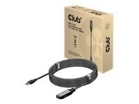 Club 3D, USB-A, 5 m kaina ir informacija | Kabeliai ir laidai | pigu.lt