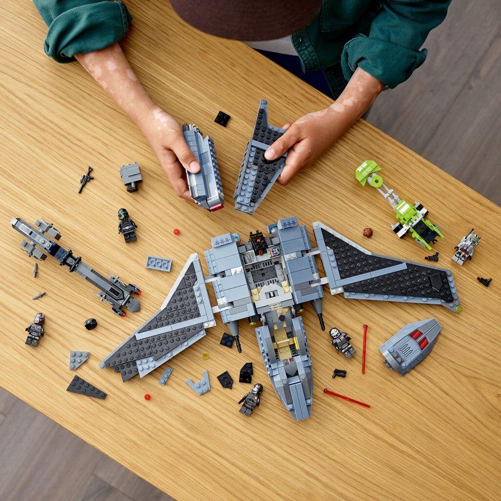 75314 LEGO® Star Wars puolamasis erdvėlaivis kaina ir informacija | Konstruktoriai ir kaladėlės | pigu.lt