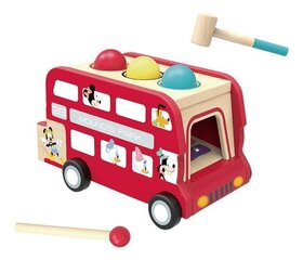 Medinis žaislas Peliuko Mikio autobusas kaina ir informacija | Žaislai berniukams | pigu.lt