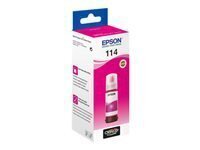 Spausdintuvo dažų papildymas Epson Ecotank 114 70 ml: Spalva - Rožinė kaina ir informacija | Kasetės rašaliniams spausdintuvams | pigu.lt