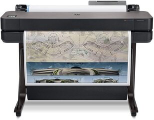 24-дюймовый широкоформатный струйный принтер HP DesignJet T630 цена и информация | Принтеры | pigu.lt