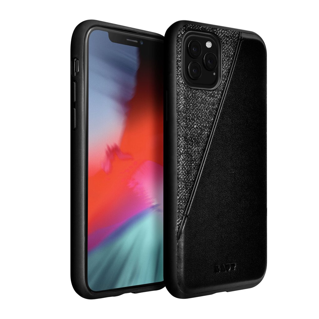 Laut Inflight Card Case, skirtas Apple iPhone 11 Pro, juodas kaina ir informacija | Telefono dėklai | pigu.lt