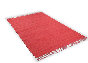Medvilninis kilimas Happy Cotton, raudonas – įvairių dydžių, Puuvillavaip Happy Cotton, punane, 60 x 120 cm kaina ir informacija | Kilimai | pigu.lt