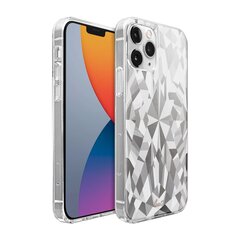 Laut Diamond, skirtas Apple iPhone 12/12 Pro, sidabrinis kaina ir informacija | Telefono dėklai | pigu.lt