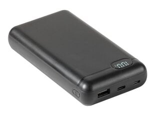 VIVANCO USB-C maitinimo blokas 20000 mAh 2 x USB 3.1A Blk kaina ir informacija | Atsarginiai maitinimo šaltiniai (power bank) | pigu.lt