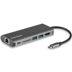 USB-разветвитель Startech HDMI USB 3.0 цена и информация | Адаптеры, USB-разветвители | pigu.lt