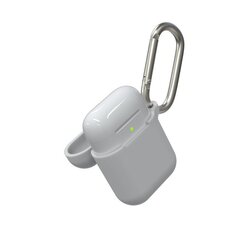 Apple Airpods Защитный силиконовый чехол на футляр для наушников GEAR4 Apollo Apple Airpod, белый
 цена и информация | Наушники | pigu.lt