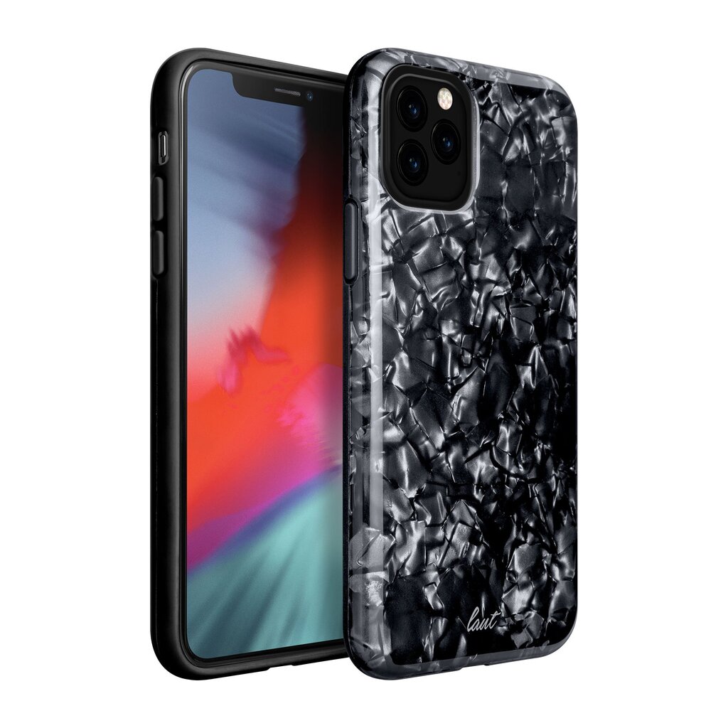 Laut Pearl, skirtas Apple iPhone 11 Pro Max, juodas kaina ir informacija | Telefono dėklai | pigu.lt