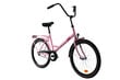 Miesto dviratis N1 Combi 24", rožinis kaina ir informacija | Dviračiai | pigu.lt
