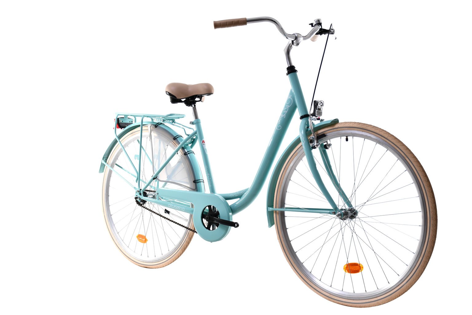 Miesto dviratis N1 Cruiser 1.0 28", žalias цена и информация | Dviračiai | pigu.lt