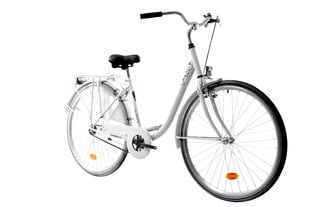 Miesto dviratis N1 Cruiser 1.0 28", baltas kaina ir informacija | Dviračiai | pigu.lt