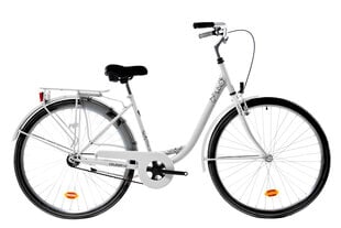 Miesto dviratis N1 Cruiser 1.0 28", baltas цена и информация | Велосипеды | pigu.lt