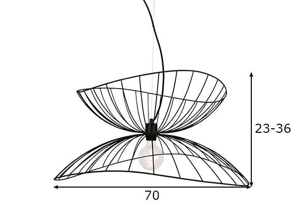 Globen Lighting pakabinamas šviestuvas Ray kaina ir informacija | Pakabinami šviestuvai | pigu.lt